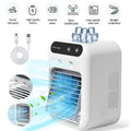 Portable Air Conditioners, 3-In-1 Cooling Fan with 2-Speed Mist Fan, Mini Air Cooler for Traveling, Office, Living Room, Bedroom