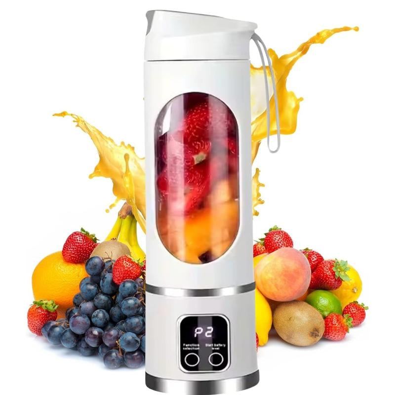 Ultimate Portable Digital Juicer Blender – Smart LED Display, Leak-Proof Design, Perfect for Smoothies, Juices & Healthy Living!