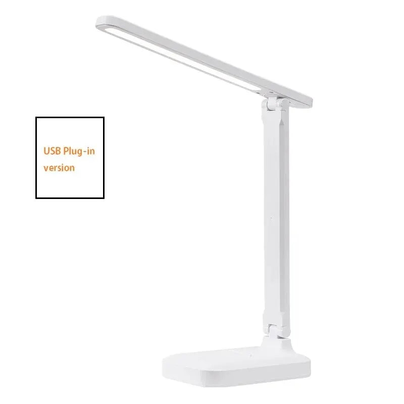 LED Foldable Desk Lamp with Touch Controls | Eye-Care Reading Light