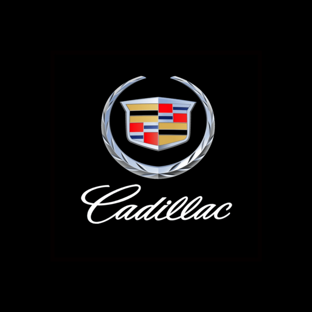 Cadillac DTS Door Stick On Puddle Lights Various Designs 2006–2011