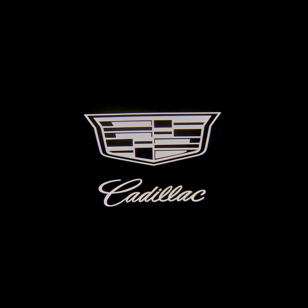 Cadillac XLR Door Stick On Puddle Lights Various Designs 2004–2009