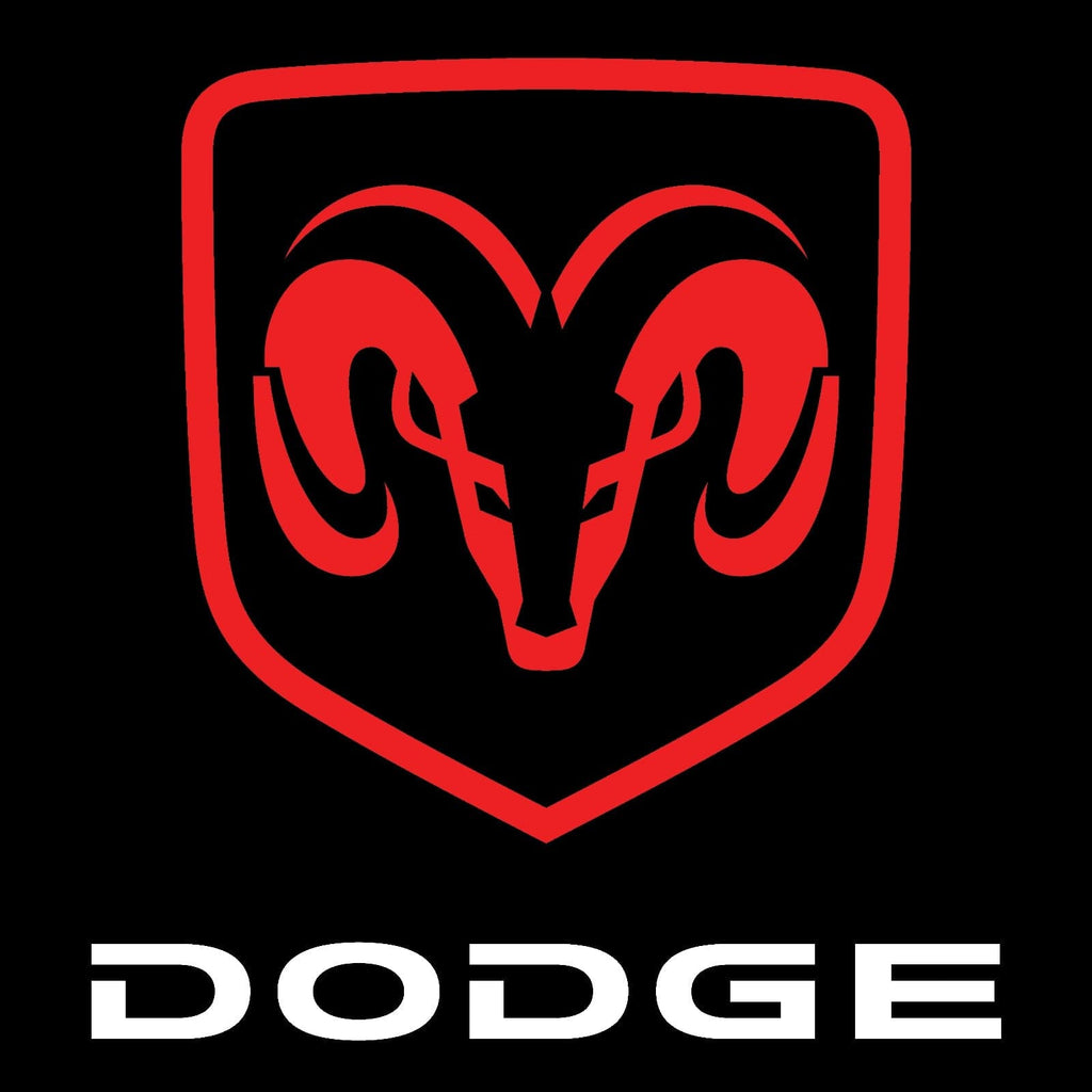 Dodge Attitude 1st/2nd/4th Gen Door Stick On Puddle Lights Various Designs 2006-2026