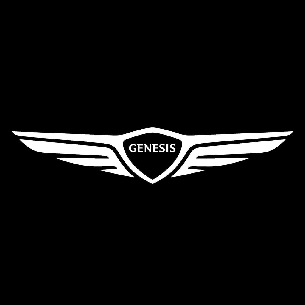 Genesis GV80 Door Stick On Puddle Lights Various Designs 2021-2026