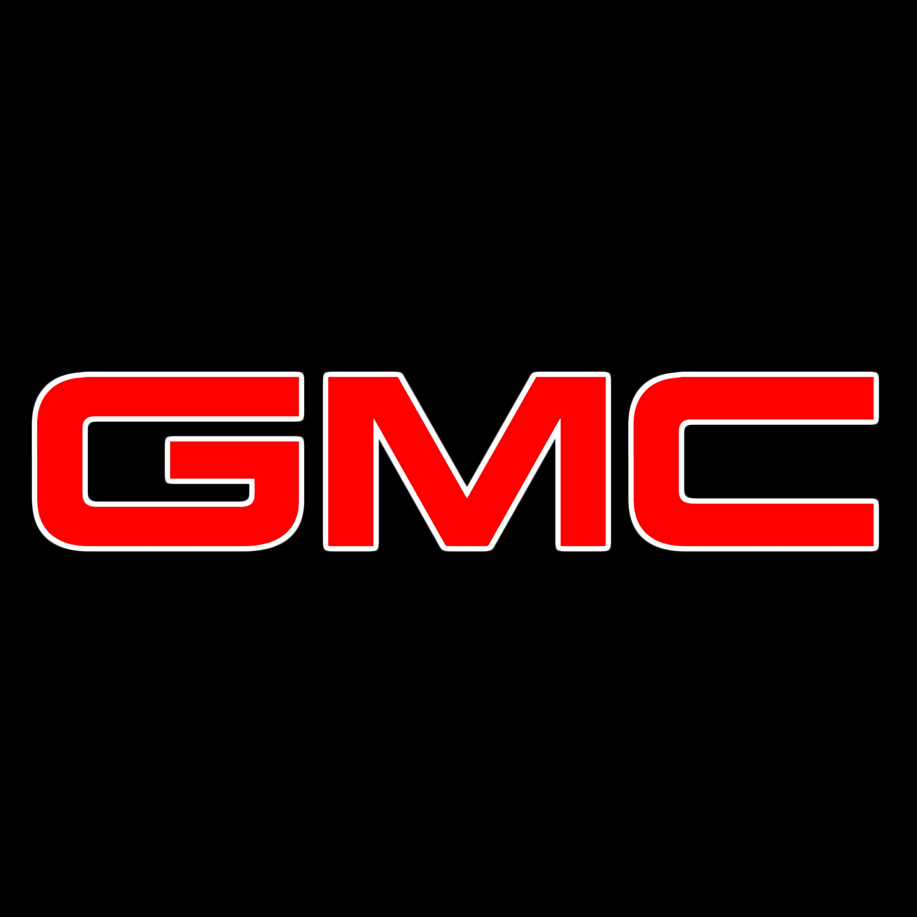 GMC Envoy Door Stick On Puddle Lights Various Designs 2002-2009