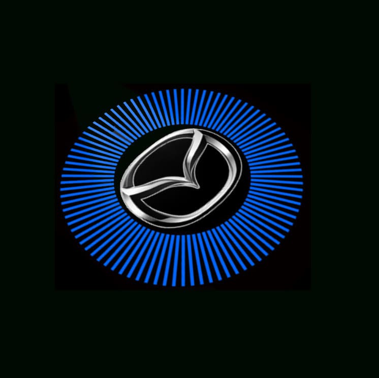 Mazda CX-5 Door Stick On Puddle Lights Various Designs 2013-2026