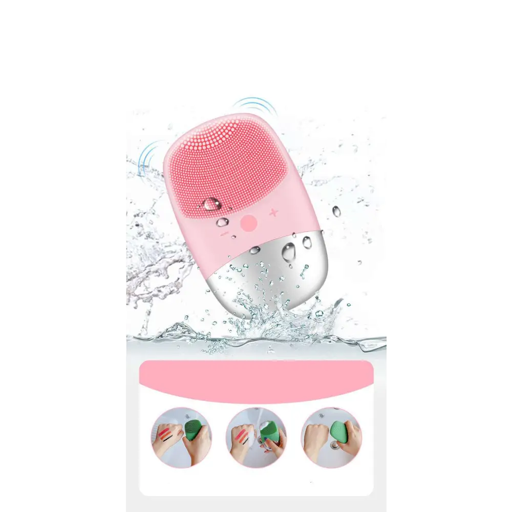 Mini Silicone Electric Facial Cleanser Brush